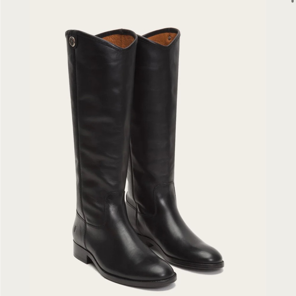 Frye Black Heeled Boots - Picture 13 of 15